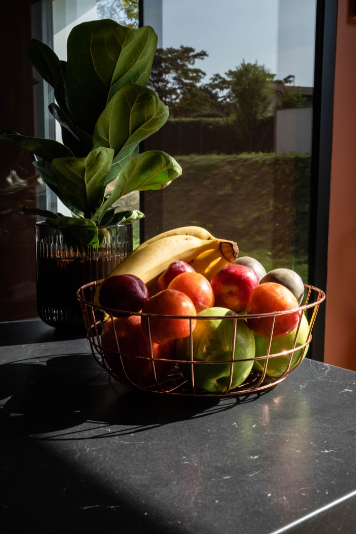 Corbeille de fruits frais à disposition
